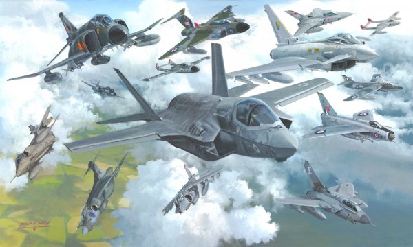 The Royal Air Force - Fighter and Strike Aircraft