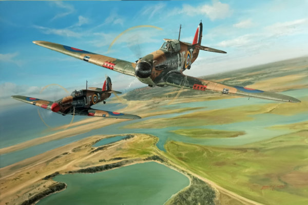 Recent Commission - Comrades in Arms on Morning Patrol